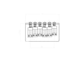 KD By AxLabs Hardtail Bridge - String-Through-Top, Zinc Saddles - AxLabs